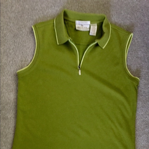 ladies green golf shirts